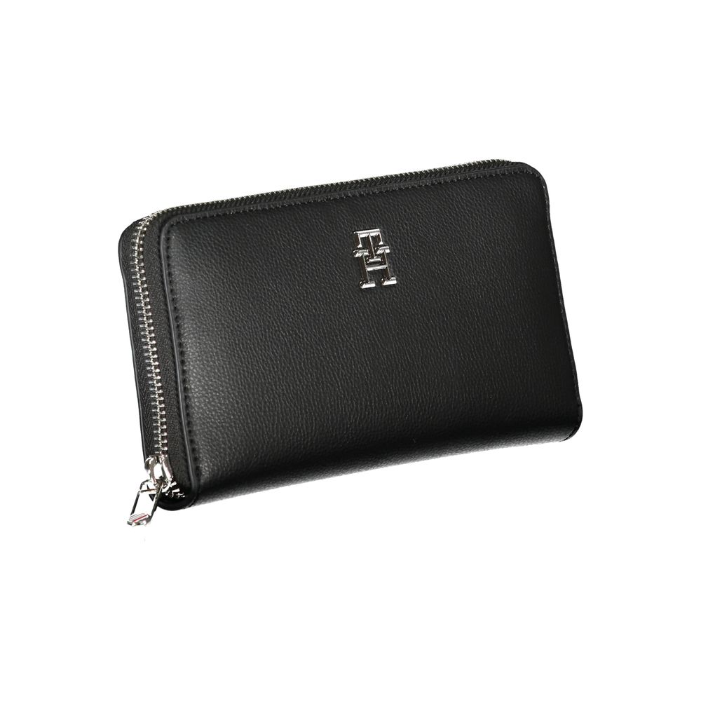 Black Polyester Wallet