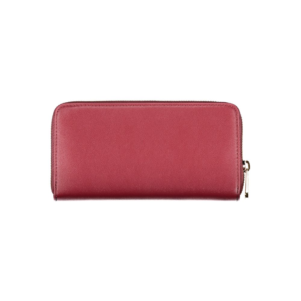 Pink Polyester Wallet