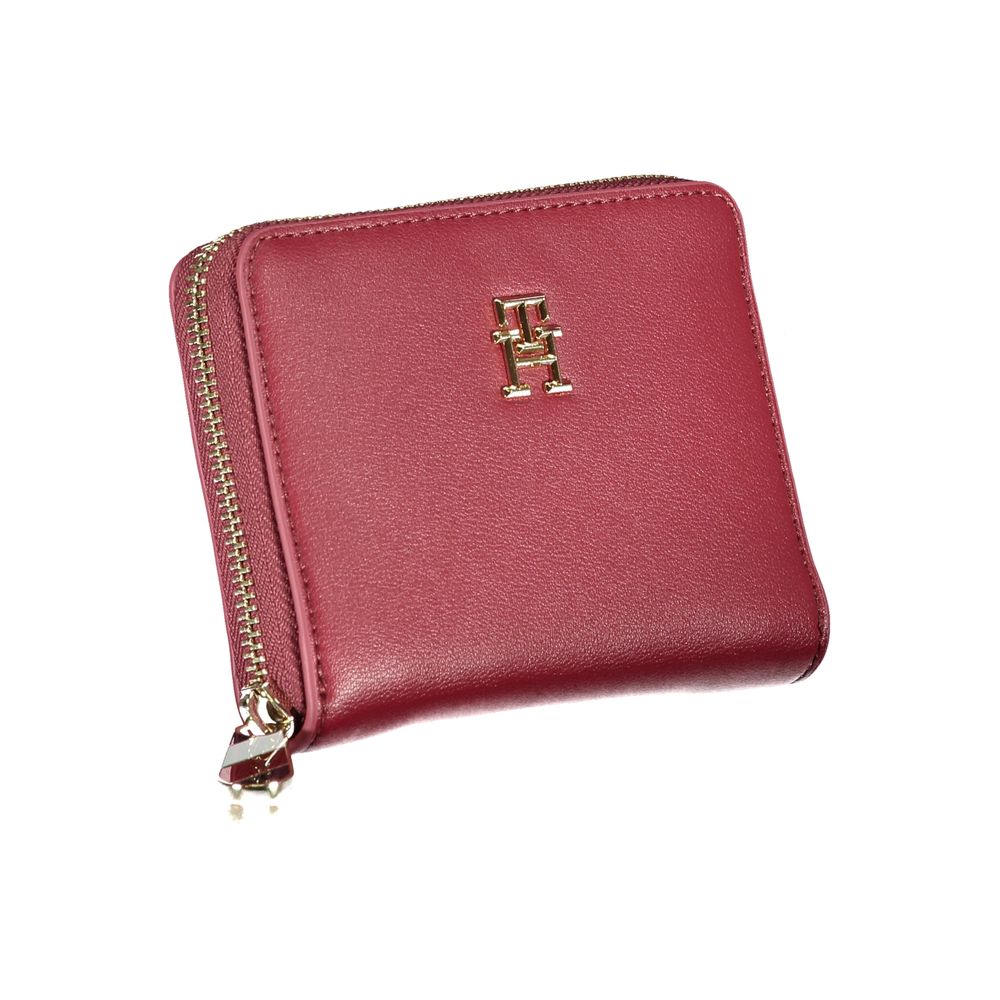 Pink Polyester Wallet