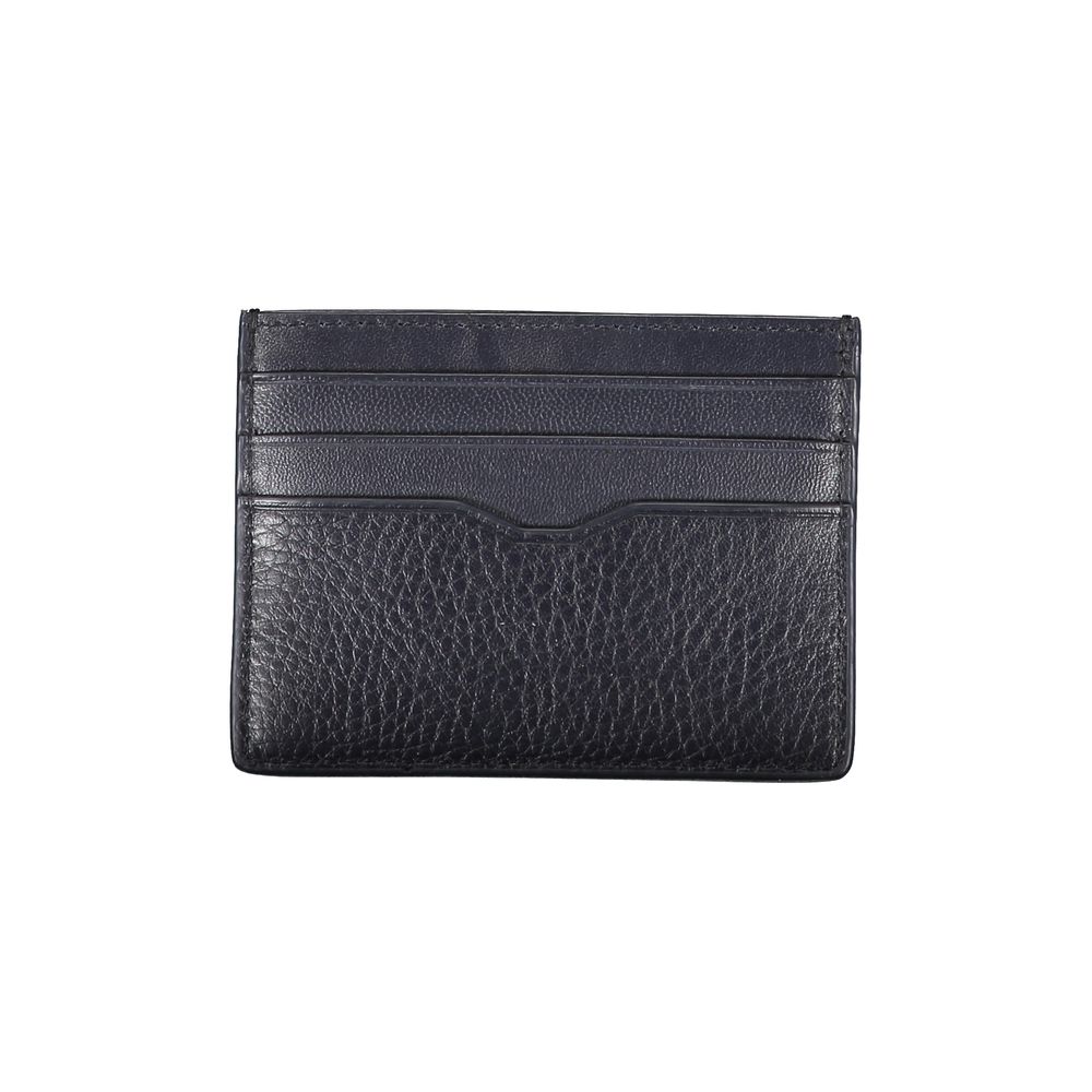 Blue Leather Wallet