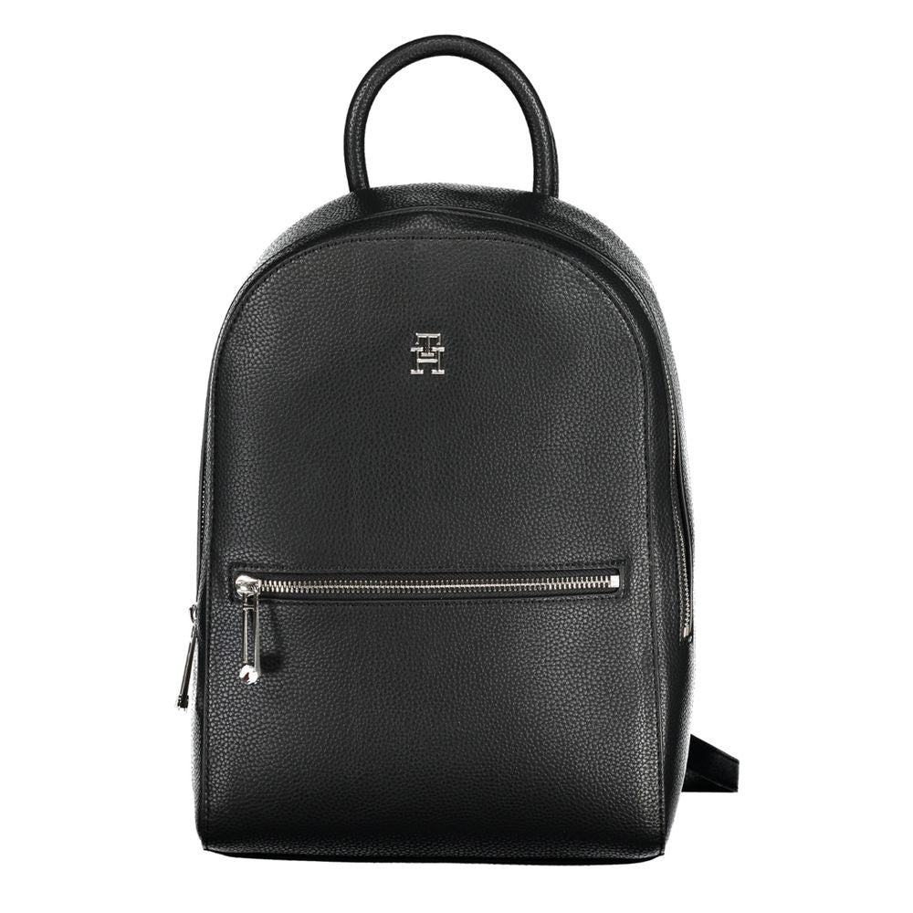 Black Polyethylene Backpack