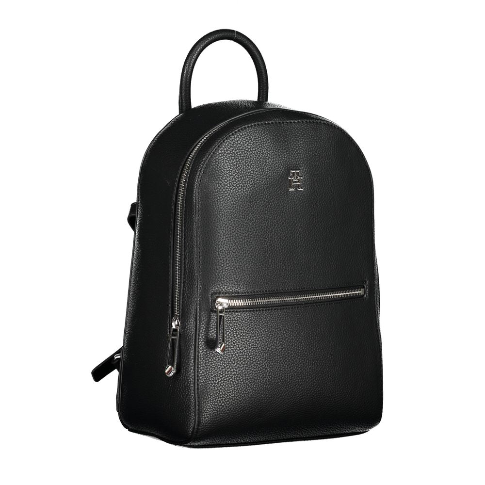 Black Polyethylene Backpack