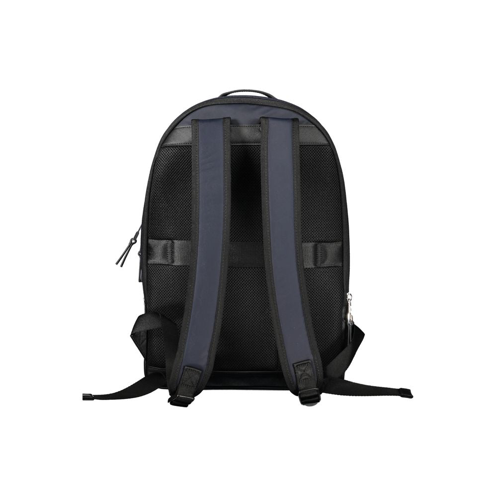 Blue Polyester Backpack