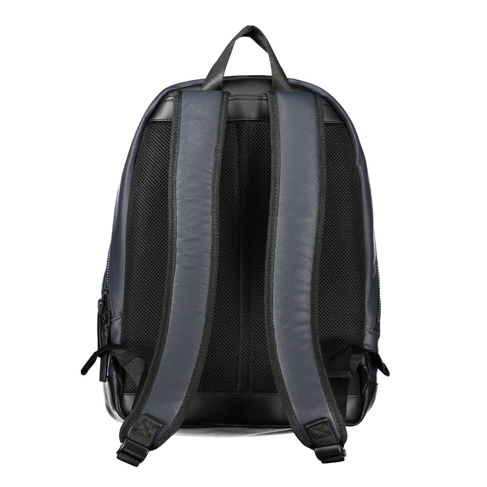 Blue Polyethylene Backpack