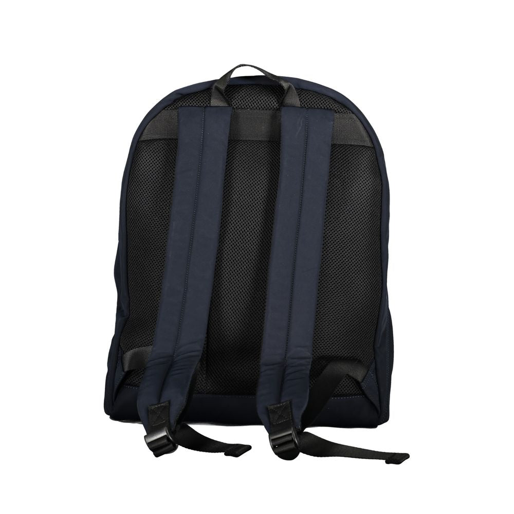 Blue Polyester Backpack