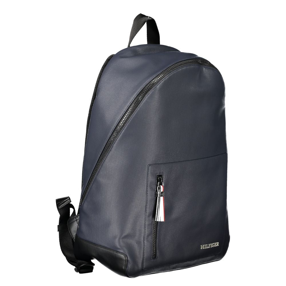 Blue Polyethylene Backpack