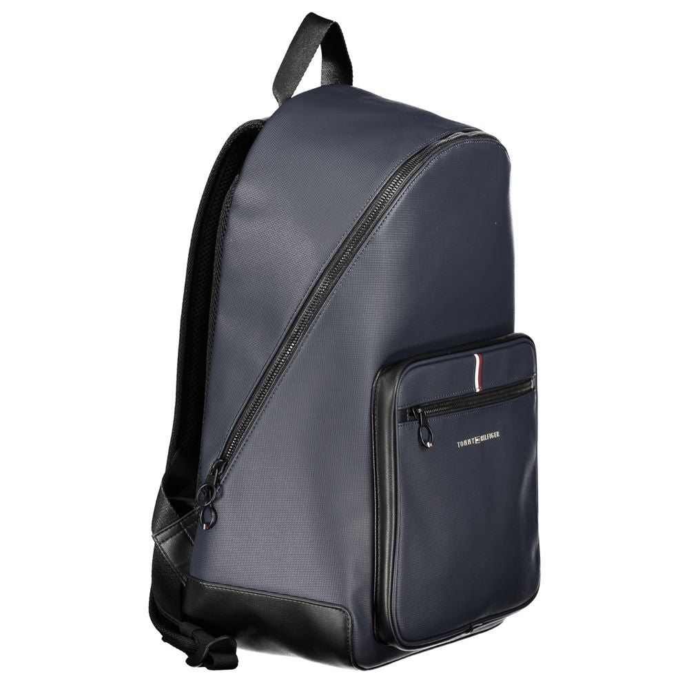 Blue Polyethylene Backpack