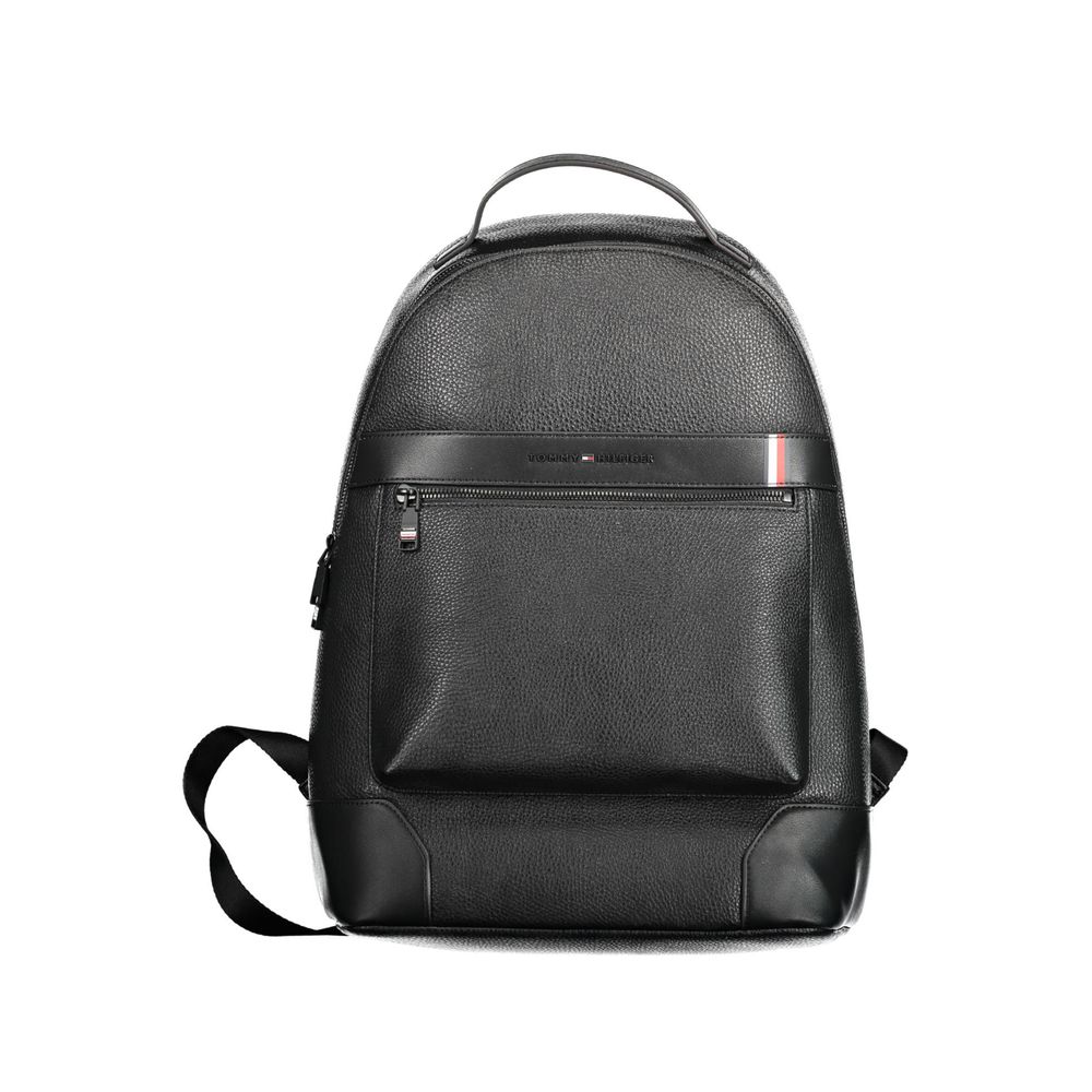 Black Polyethylene Backpack