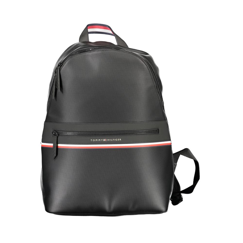 Black Polyethylene Backpack