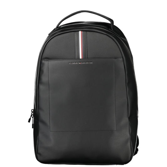 Black Polyethylene Backpack