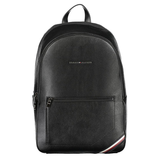 Black Polyethylene Backpack