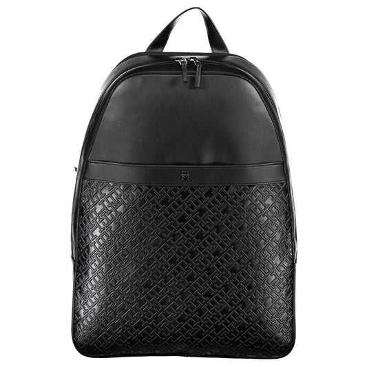 Black Polyethylene Backpack