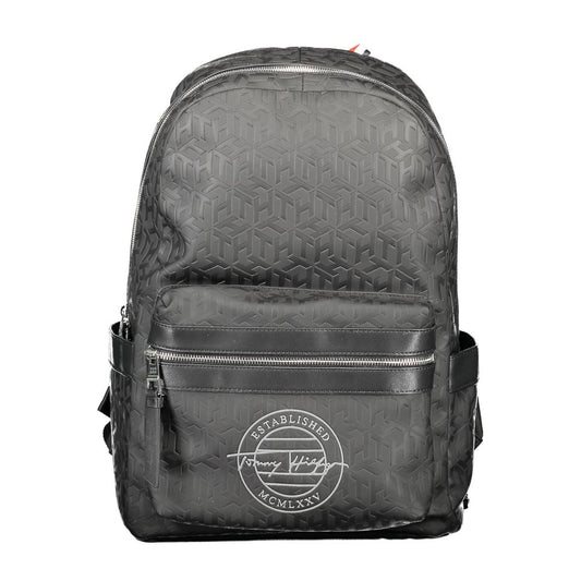 Black Polyethylene Backpack