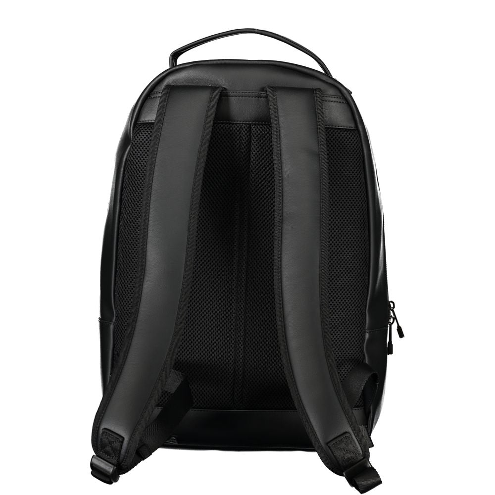 Black Polyethylene Backpack