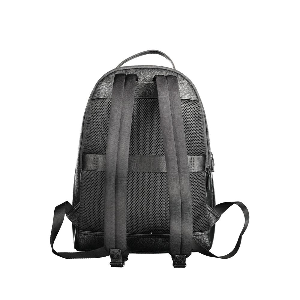 Black Polyethylene Backpack