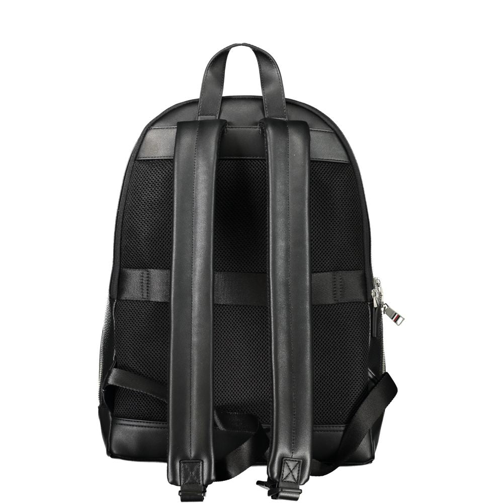 Black Polyethylene Backpack