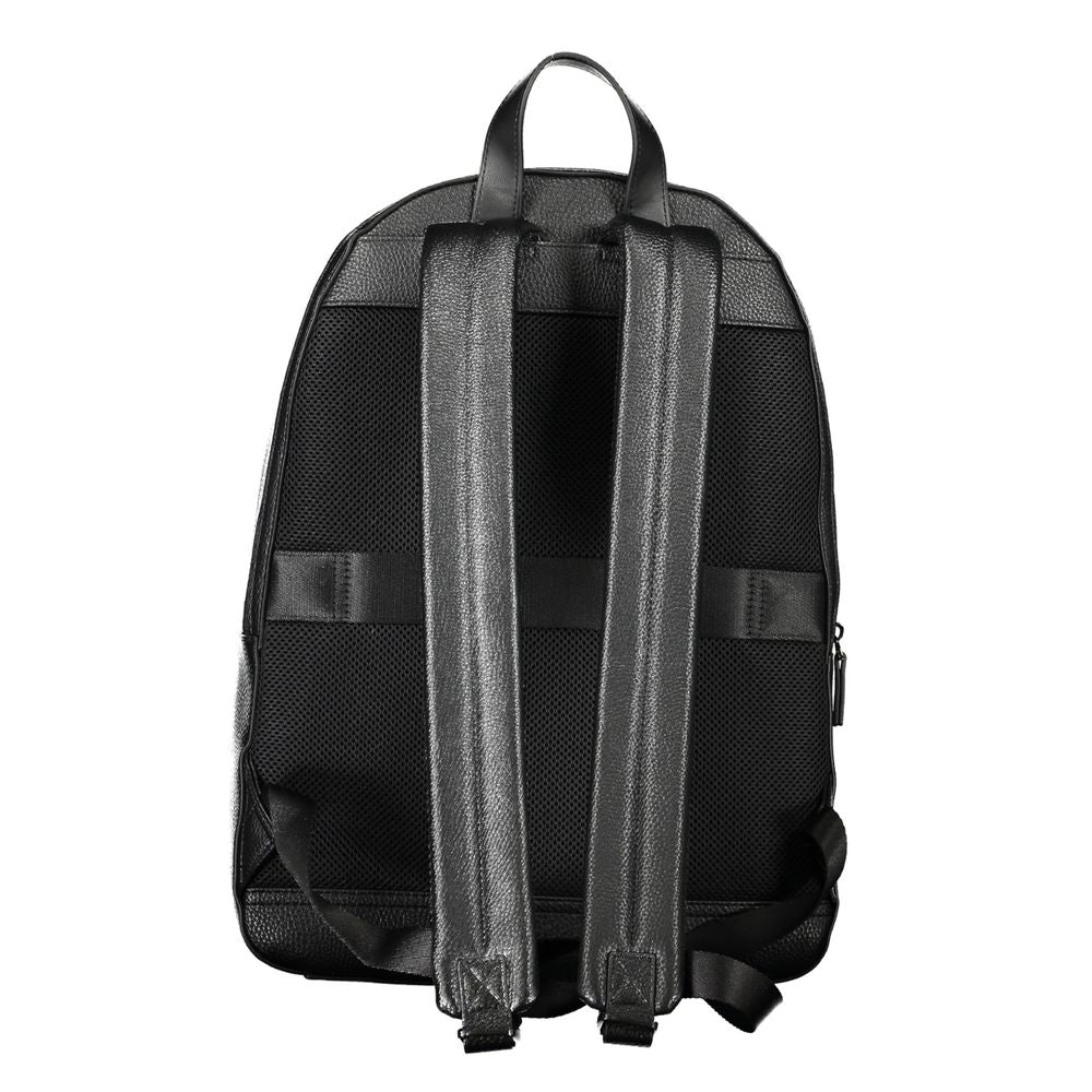 Black Polyethylene Backpack