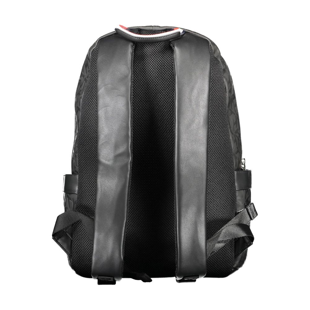 Black Polyethylene Backpack