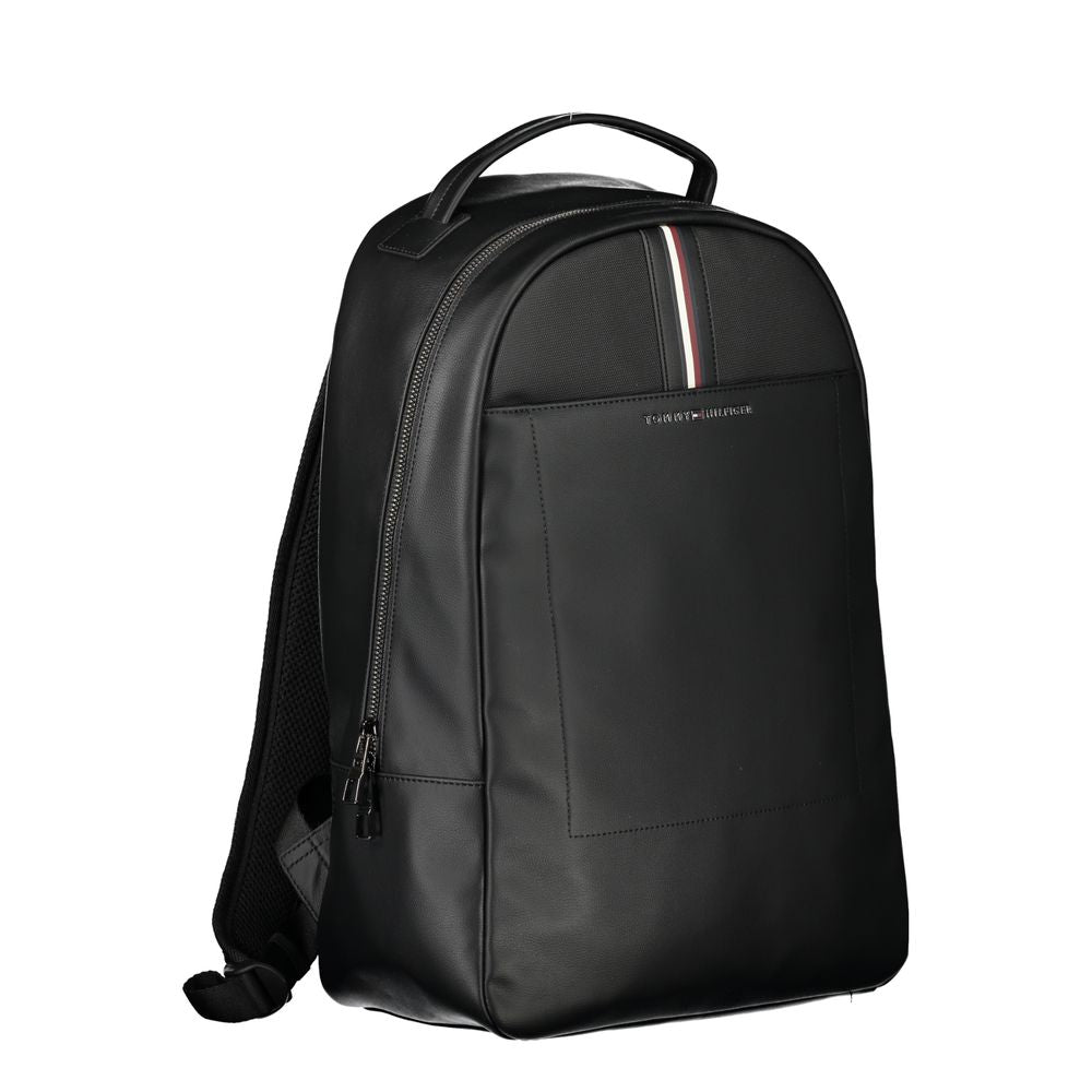 Black Polyethylene Backpack