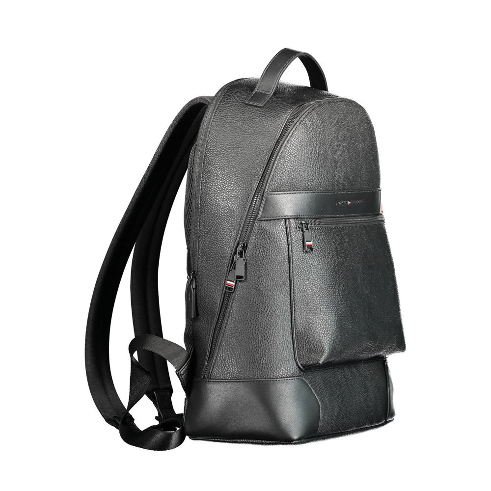 Black Polyethylene Backpack