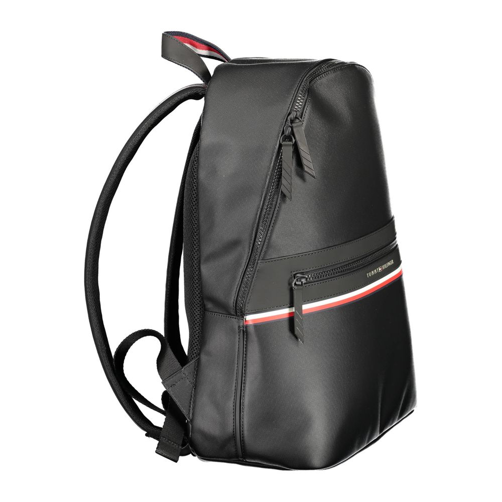 Black Polyethylene Backpack