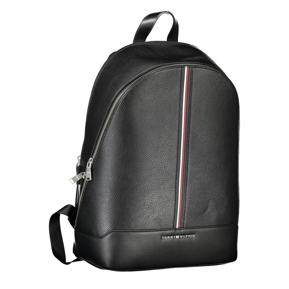 Black Polyethylene Backpack