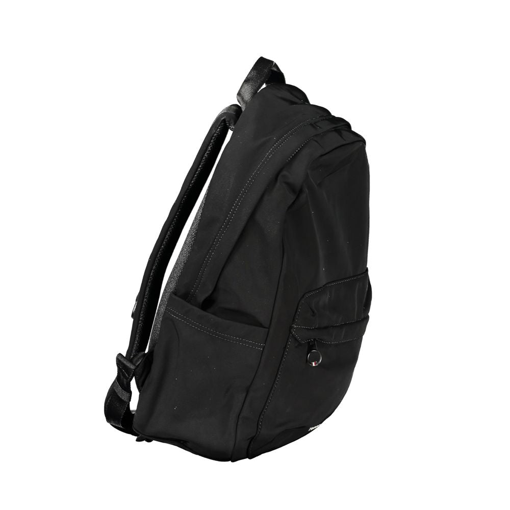 Black Polyester Backpack