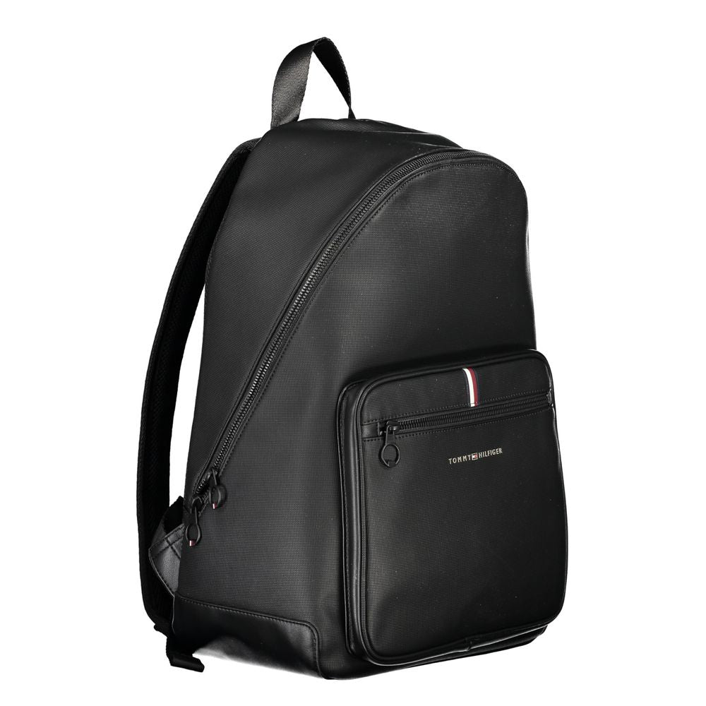 Black Polyethylene Backpack