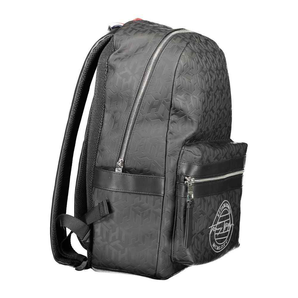 Black Polyethylene Backpack