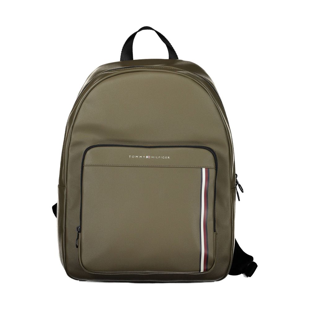 Green Polyethylene Backpack