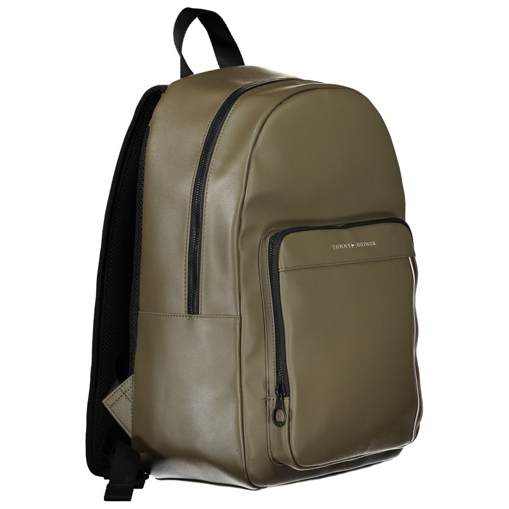 Green Polyethylene Backpack