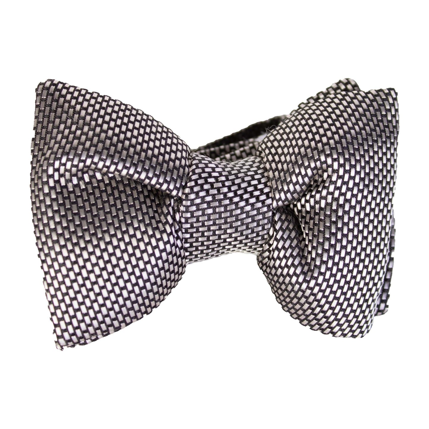 Silk Tom Ford Bow Tie Grey Silver