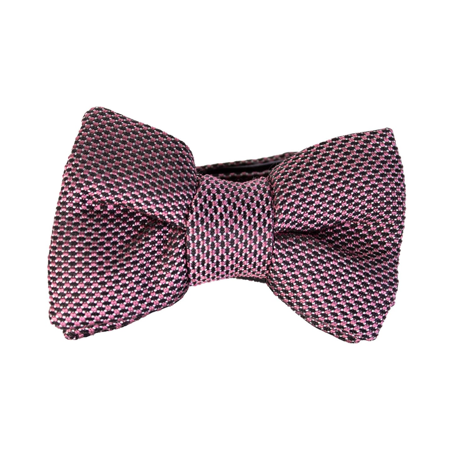 Micro Print Silk Tom Ford Bow Tie Pink Black