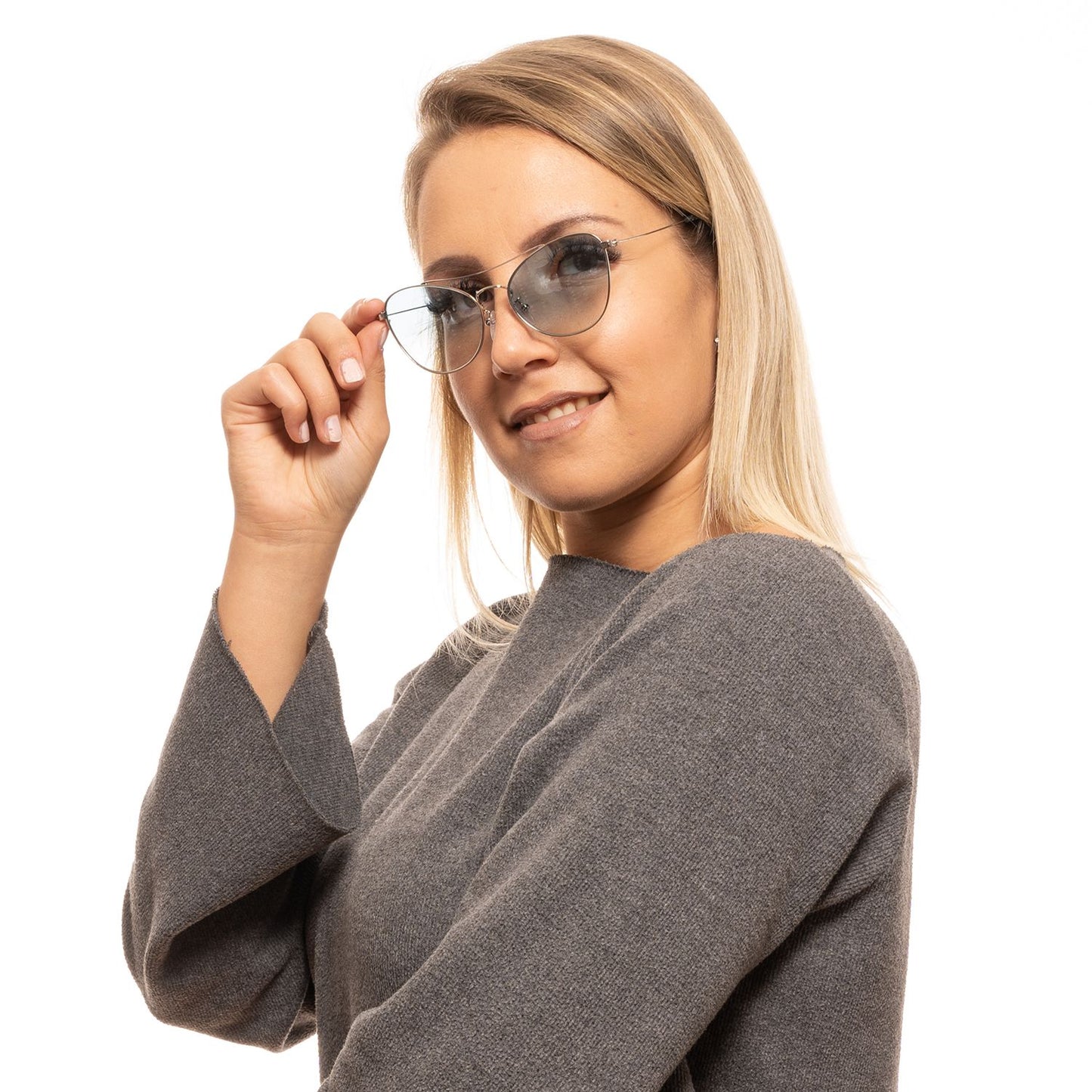 Silver Sunglasses for Woman