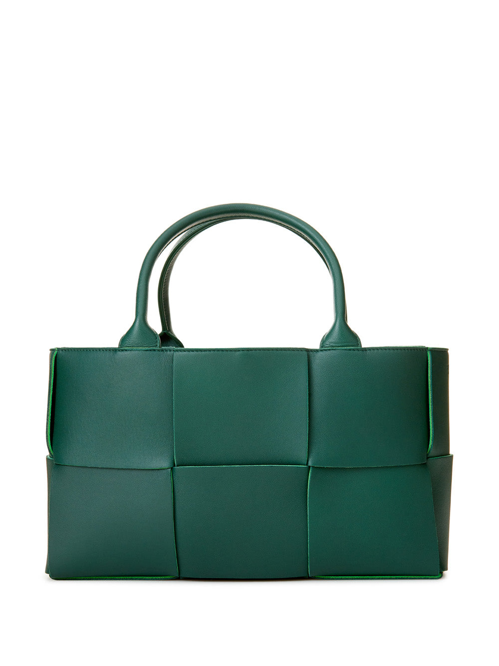 Green Leather Tote Arco Bag