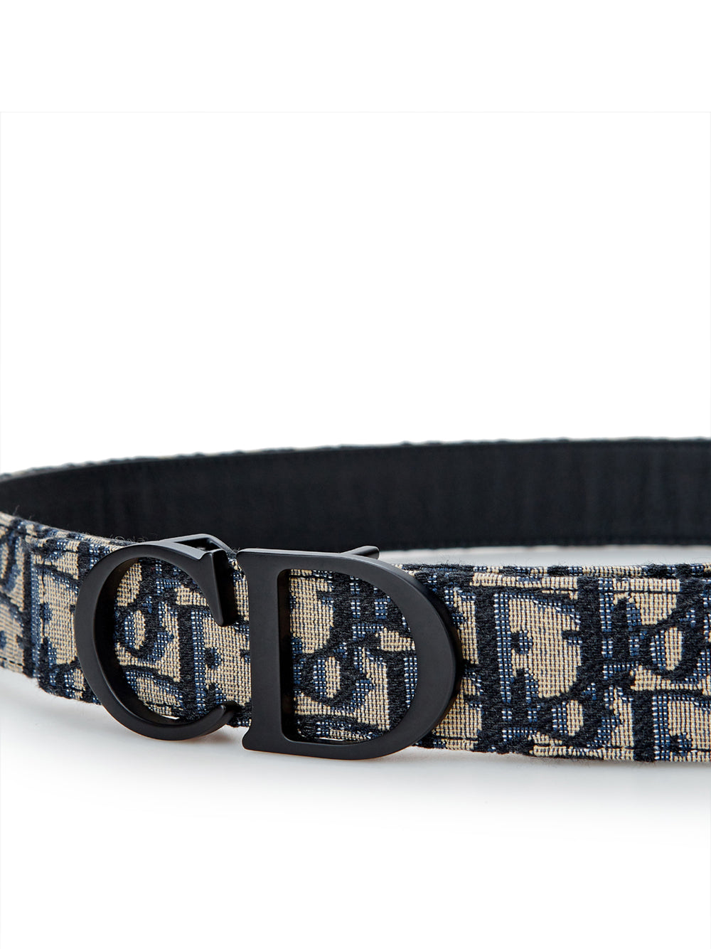 Beige Jacquard Leather CD Belt