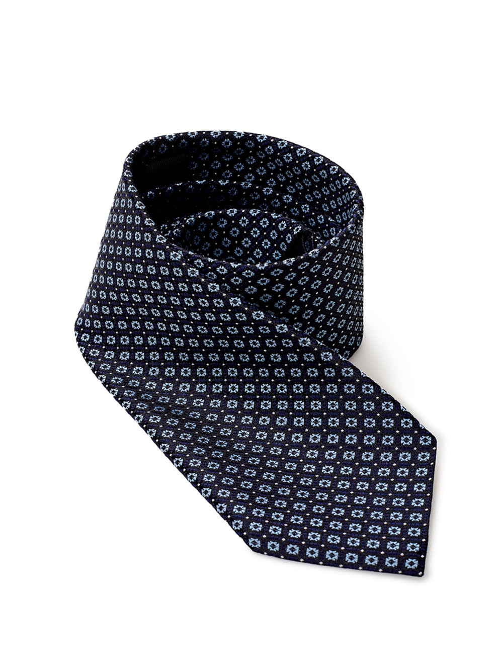 Micro Printed Silk Tie