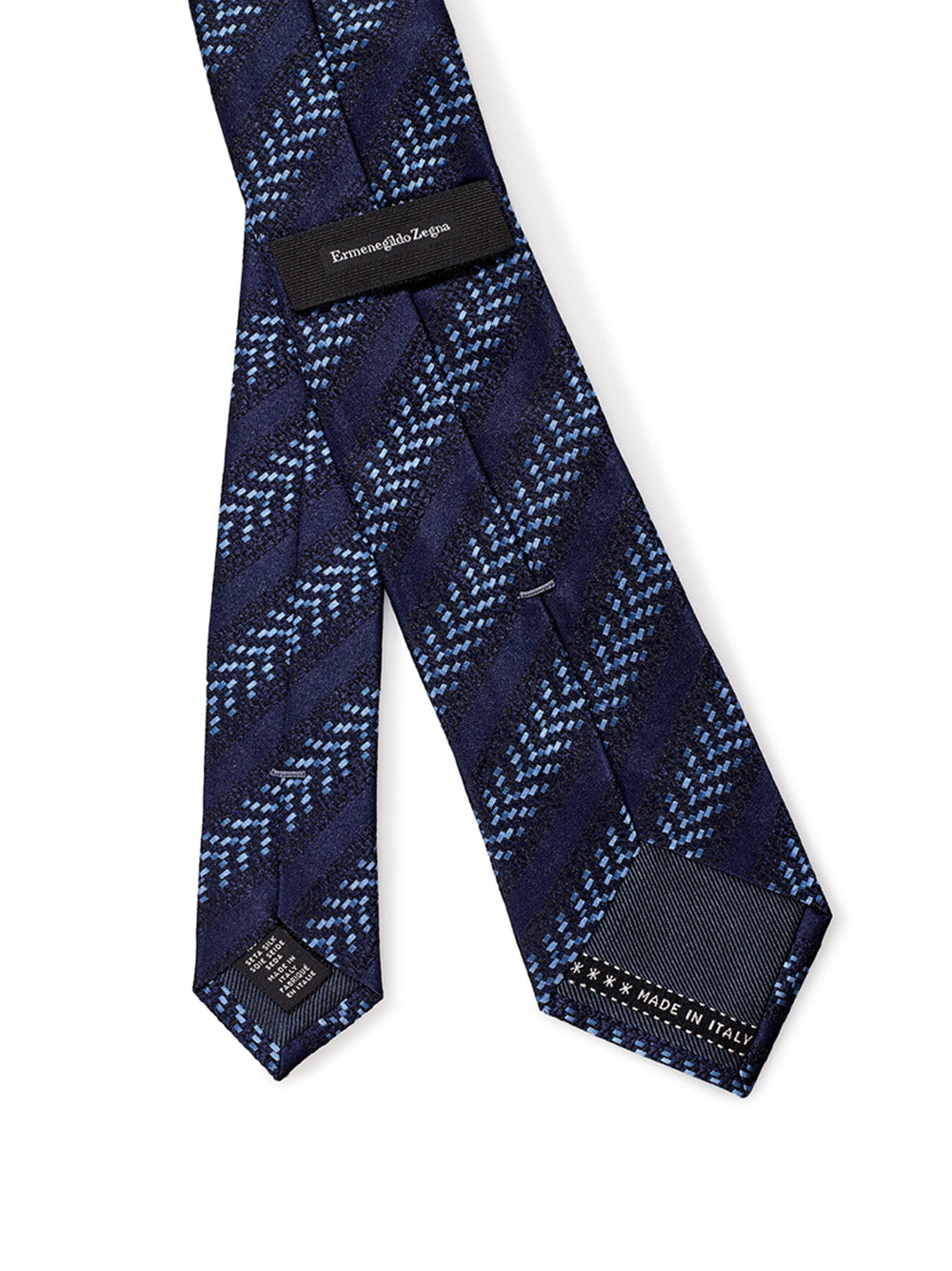 Blu Regimental Silk Tie