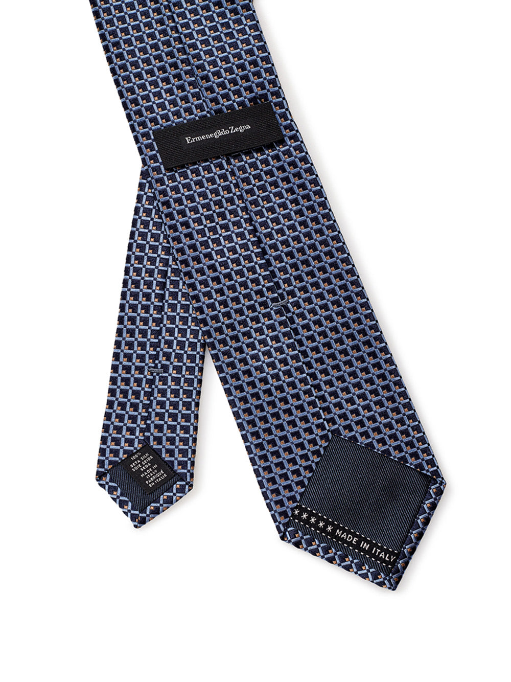 Micro Printed Silk Tie