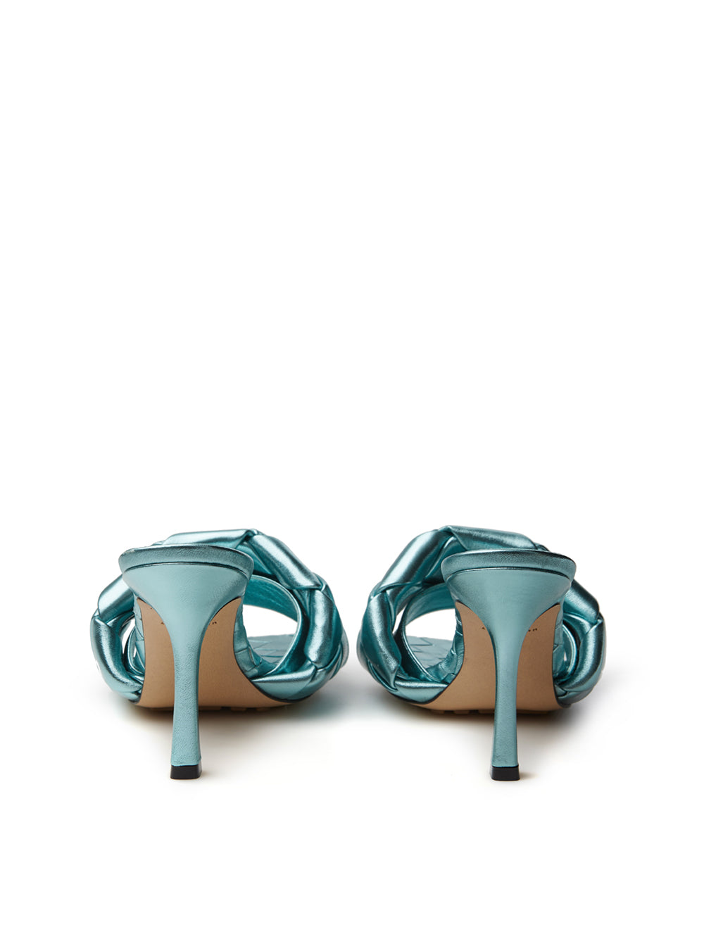 Light Blue Metal Mule 'Lido' Sandal