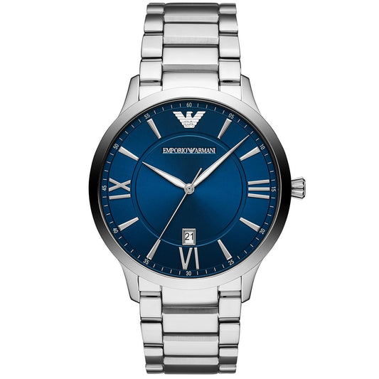 Silver Men Watches