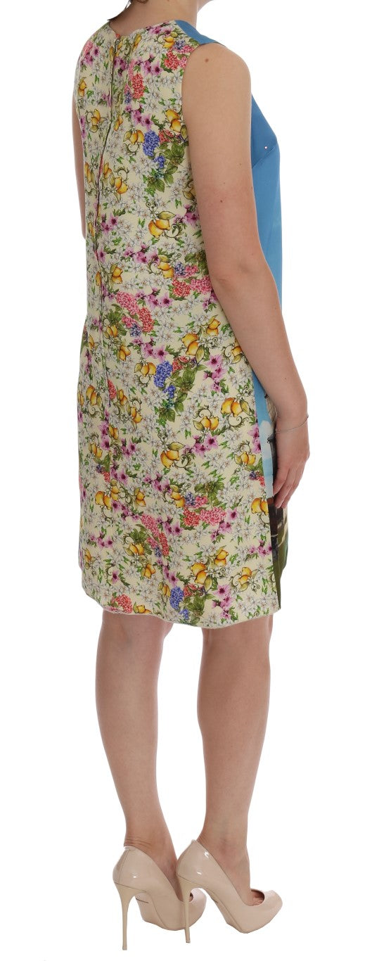 Silk Sanremo Sleeveless Midi Dress