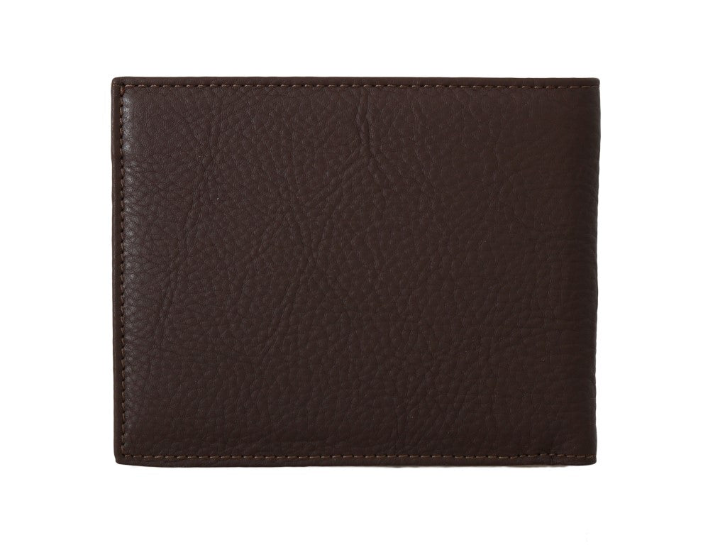 Exquisite Leather Men's Wallet in Brown