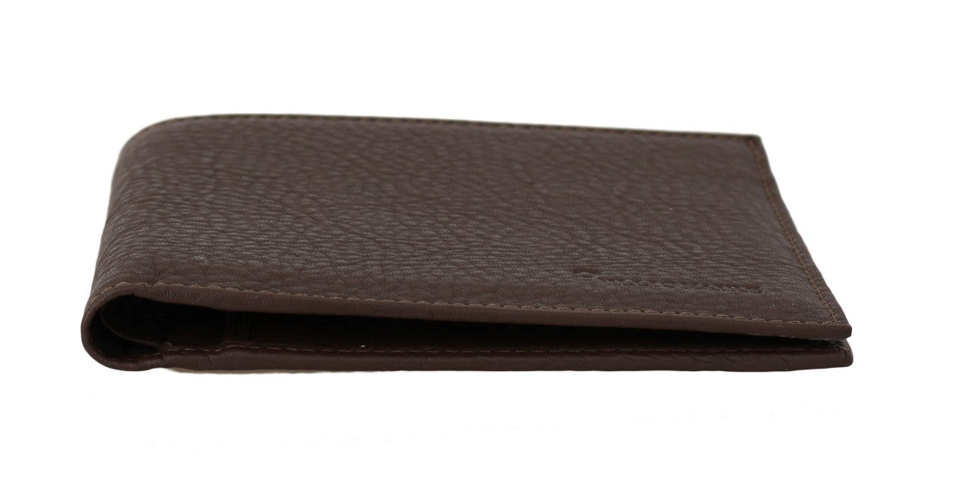 Exquisite Leather Men's Wallet in Brown