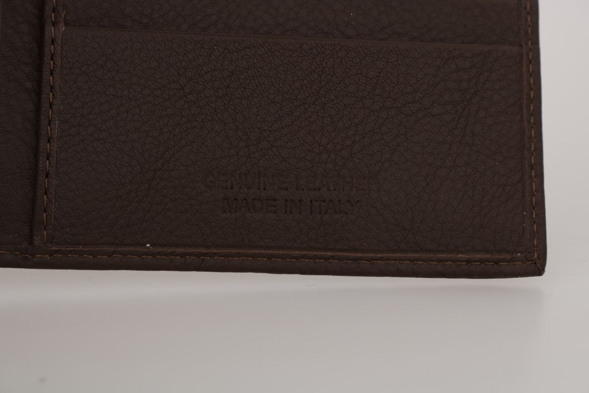 Exquisite Leather Men's Wallet in Brown