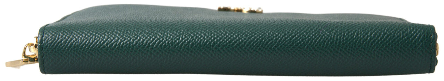 Emerald Elegance Continental Wallet