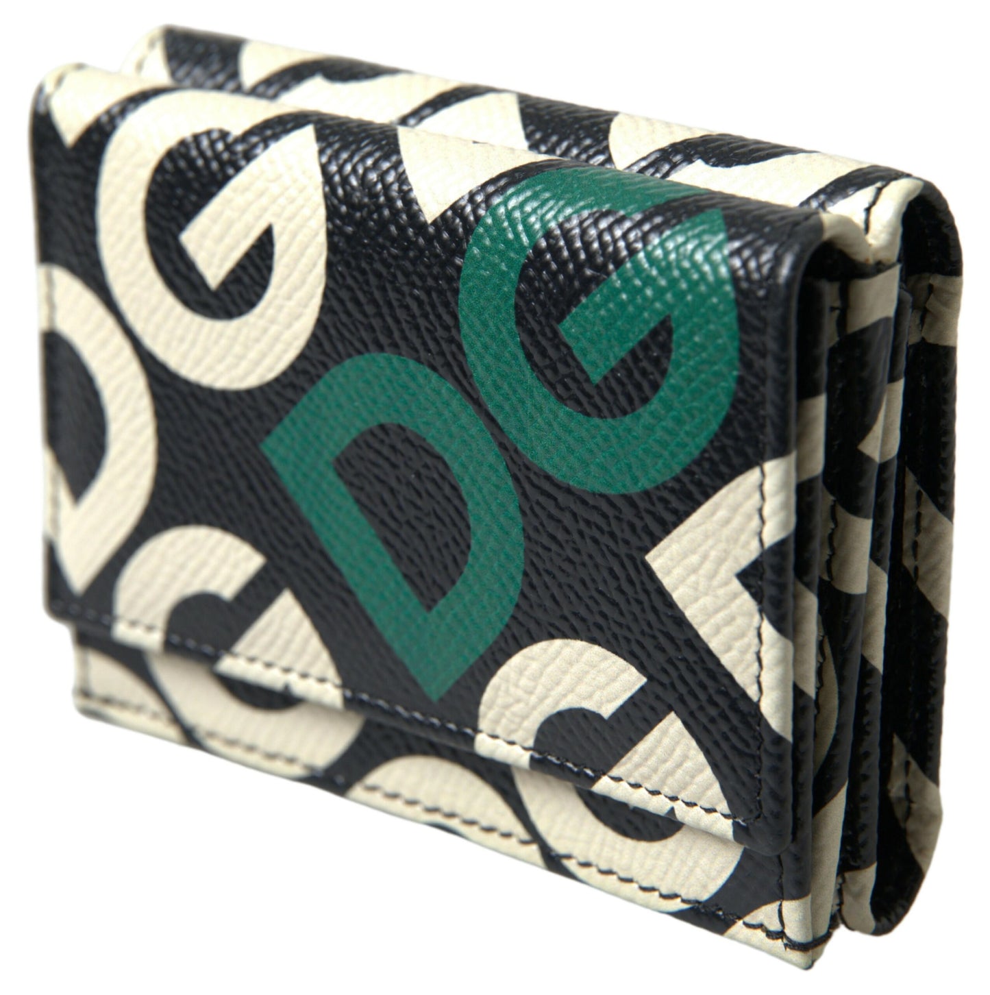 Chic Monochrome DG Mania Leather Wallet