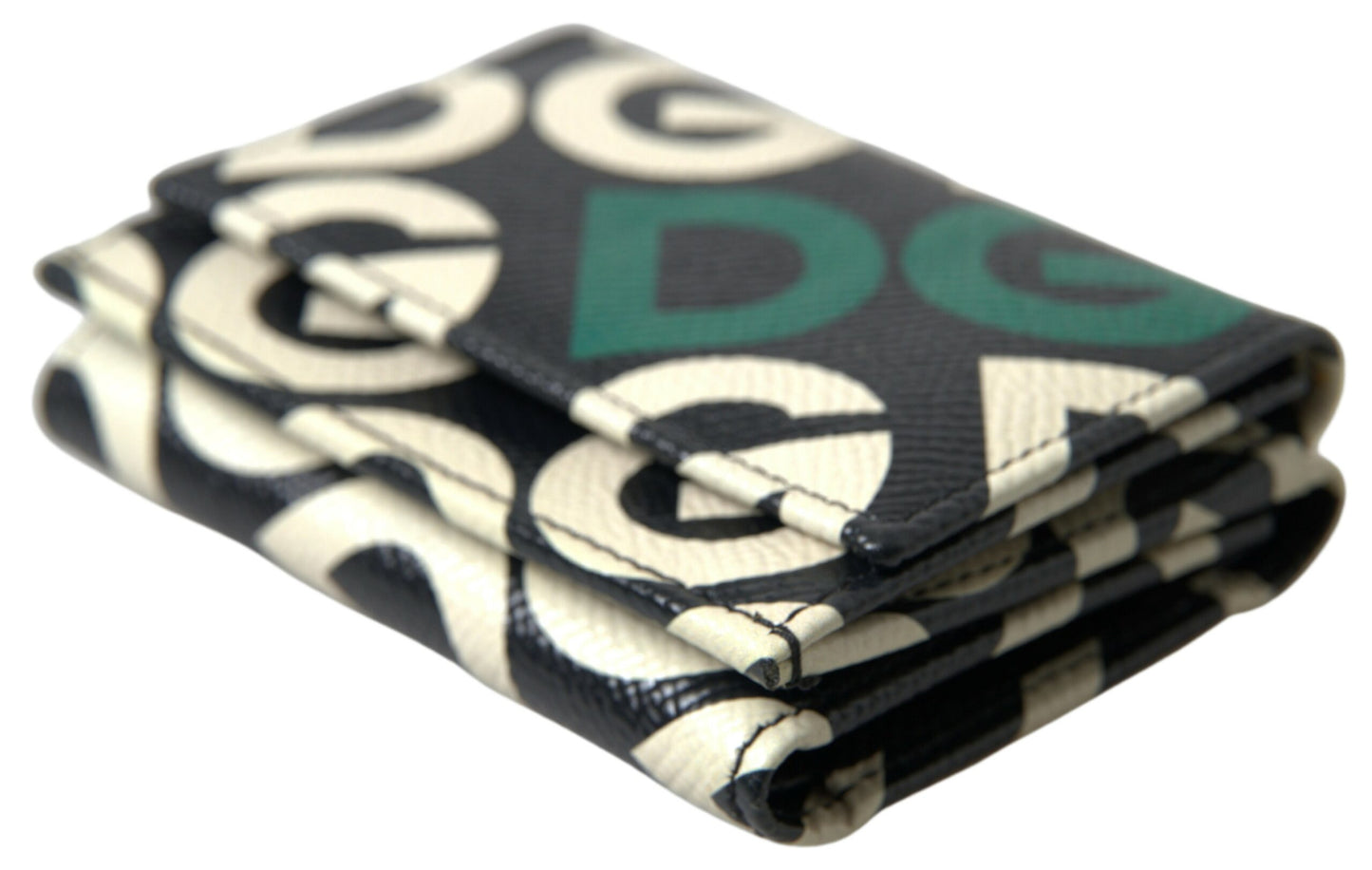 Chic Monochrome DG Mania Leather Wallet