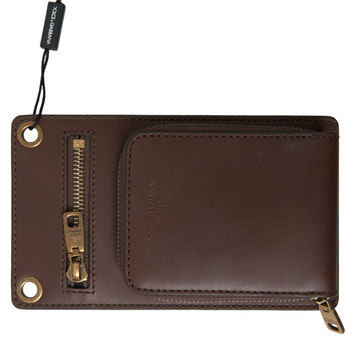 Elegant Calfskin Leather Crossbody Phone Bag