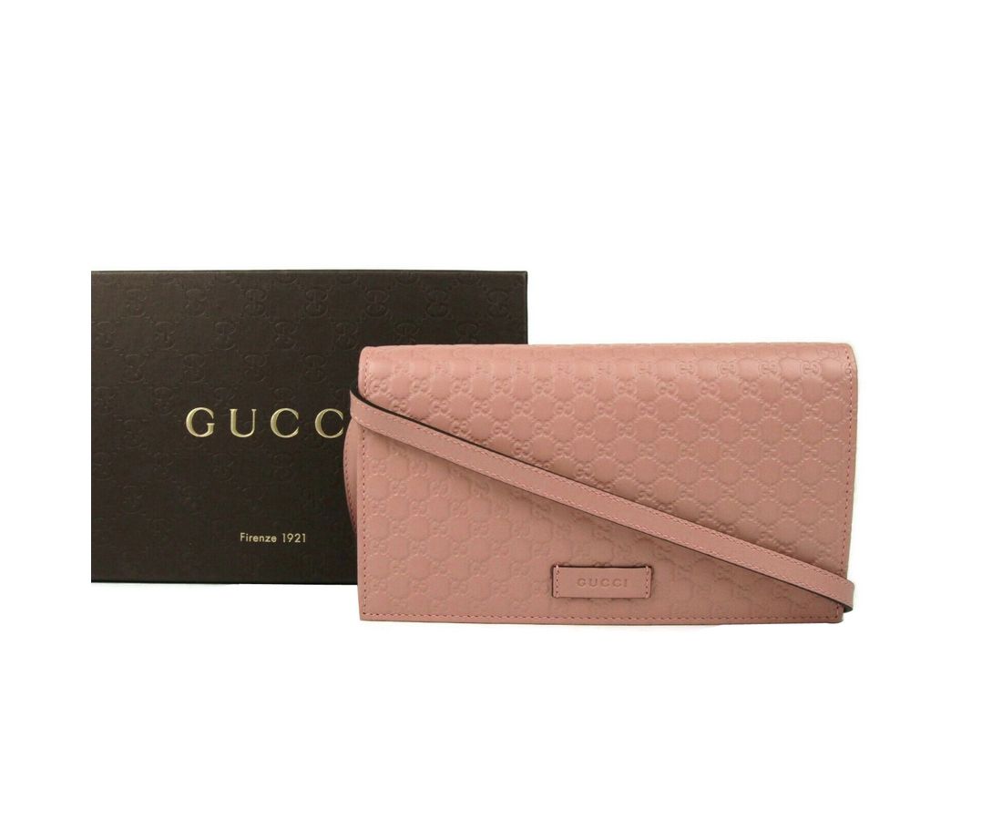 Gucci Women's Leather Crossbody Wallet Bag